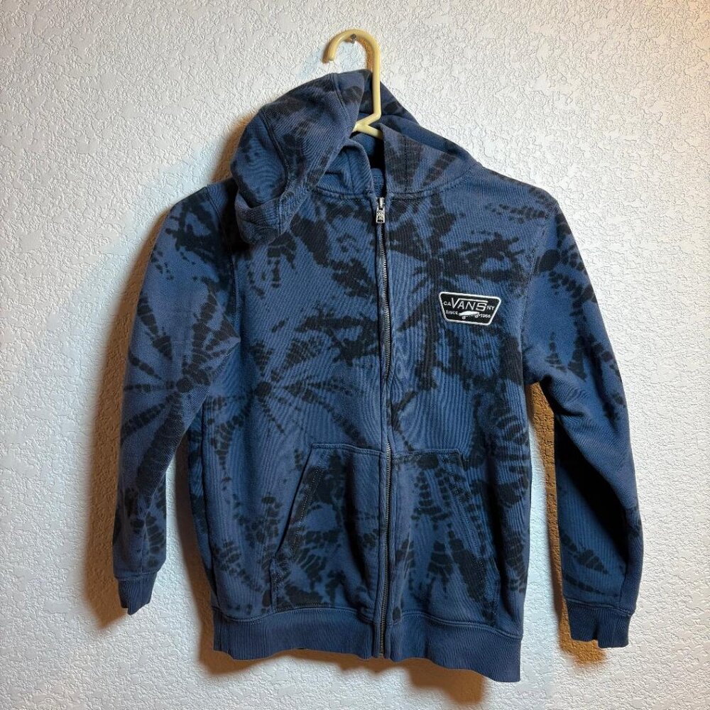 VANS FULL ZIP YOUTH MEDIUM SKATEBOARD HOODED JACKET